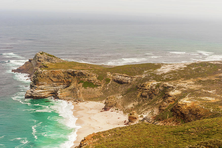 Panorama of the Cape of Good Hope South Africa  Photograph by Marek Poplawski