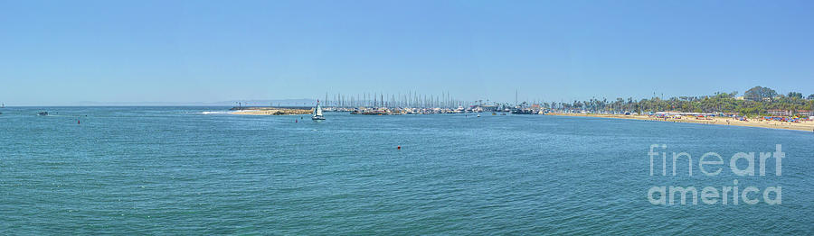 Panorama of the Harbor Photograph by Joe Lach