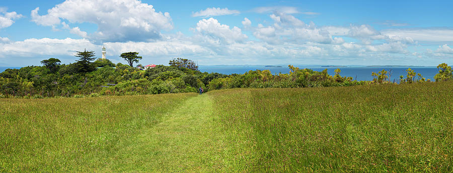 Panorama Tiritiri Matangi New Zealand Photograph by Joan Carroll