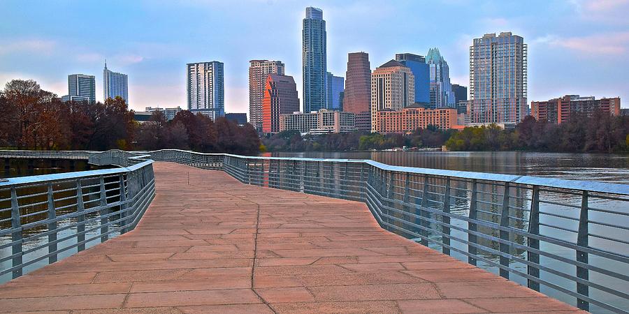 Panoramic Austin Skyline View Photograph by Frozen in Time Fine Art Photography