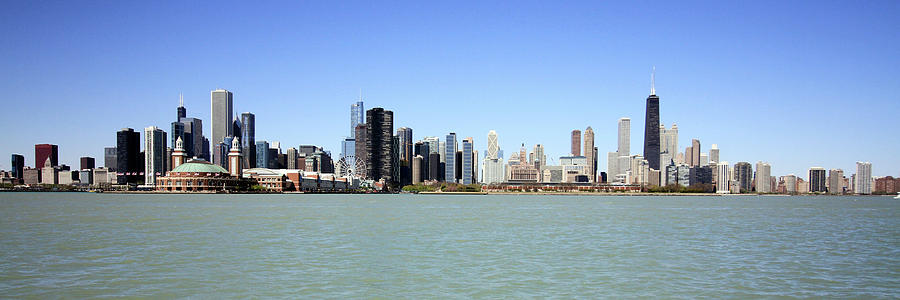Panoramic Chicago Photograph by Jackson Pearson