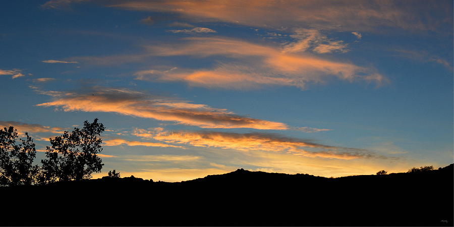 Desert Sunset Photograph - Panoramic - Desert Sunset by Glenn McCarthy Art and Photography