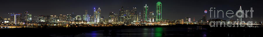 Panoramic Downtown Dallas, Texas Photograph by Anthony Totah