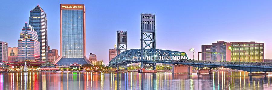 Panoramic Jacksonville Photograph by Frozen in Time Fine Art Photography