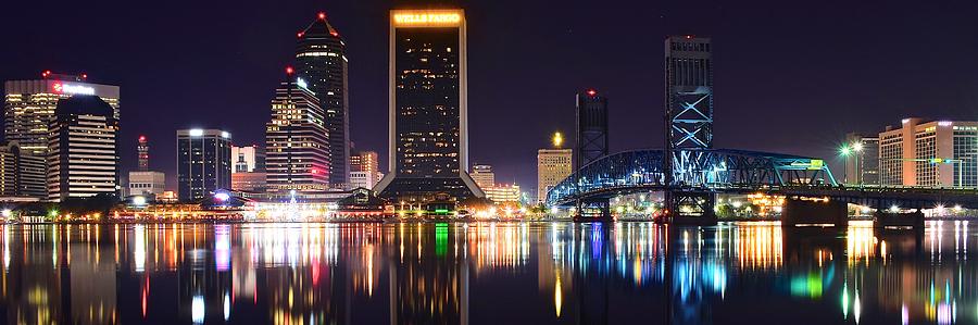 Panoramic of Jacksonville Photograph by Frozen in Time Fine Art Photography