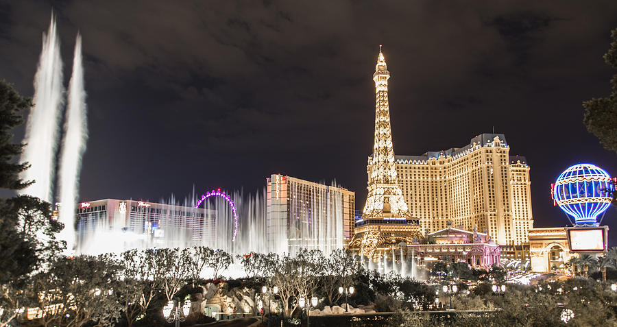 Panoramic of Vegas Photograph by John McGraw