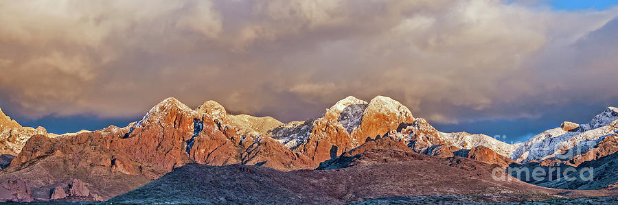 Panoramic Organ Mountains Photograph by Stephen Whalen