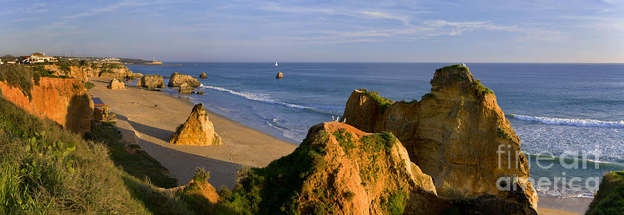 Panoramic Praia Da Rocha Photograph by Mikehoward Photography