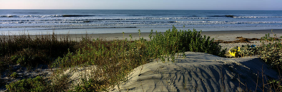 Nature Photograph - Panoramic View Of A Beach, Kiawah by Panoramic Images