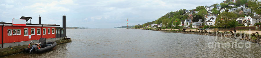 Panoramic view of Blankenese Photograph by Marina Usmanskaya