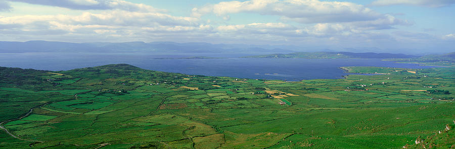 Nature Photograph - Panoramic View Of County Cork, Ireland by Panoramic Images