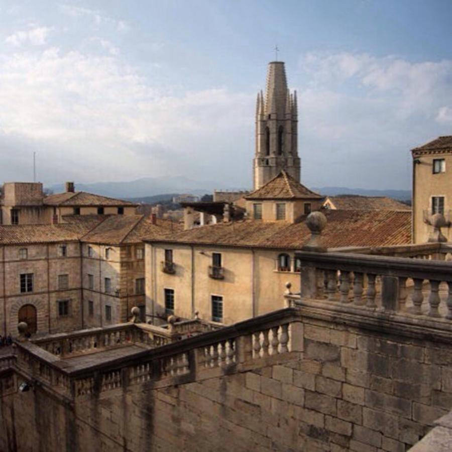 Girona Photograph - Panoramic View Of Gironas Barrí Vell by Stefano Bagnasco