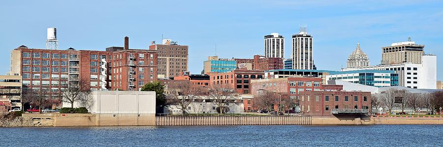 Panoramic view of Peoria Photograph by Frozen in Time Fine Art Photography