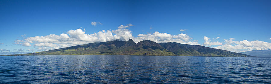 Panoramic West Maui Photograph by Dave Fleetham - Printscapes