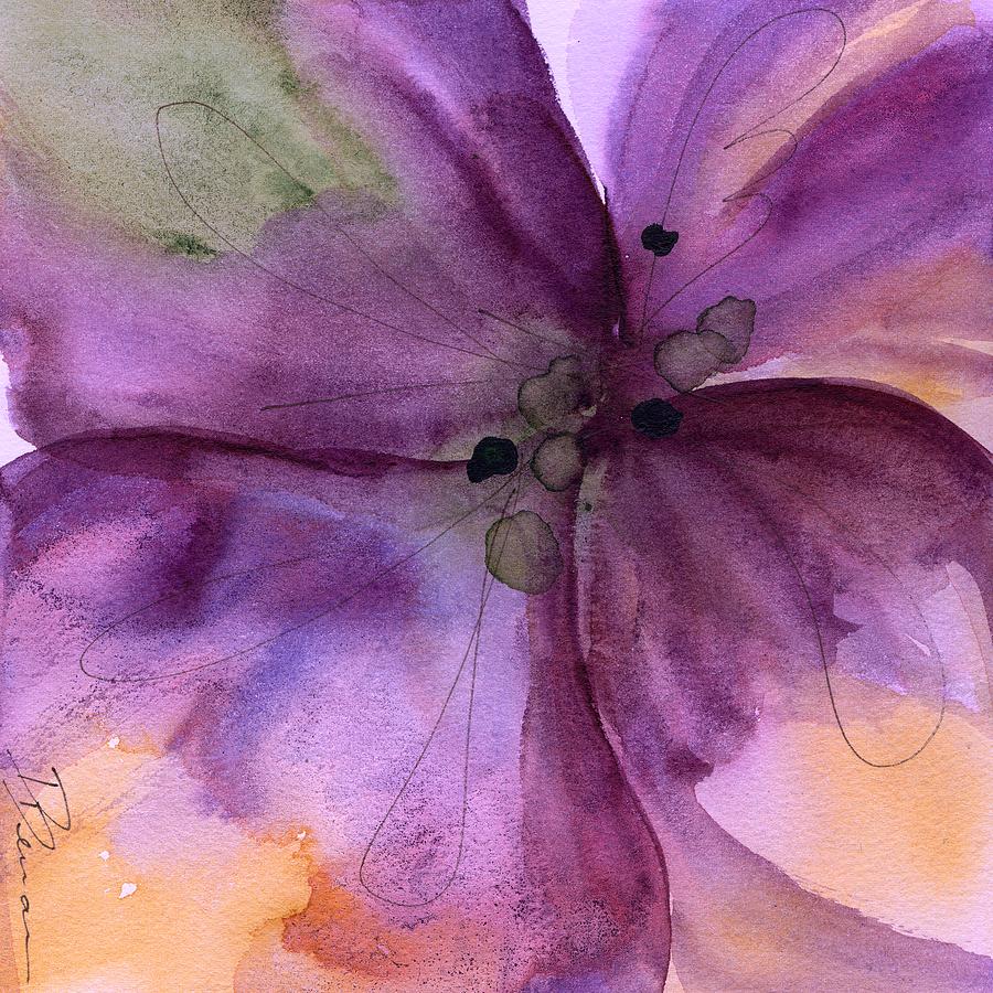 Pansy 3 Painting