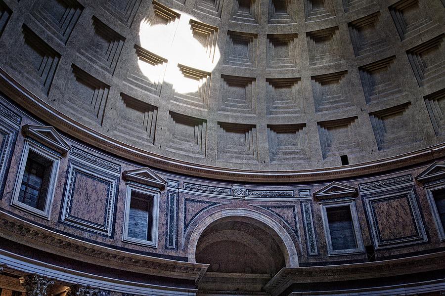 Pantheon Abstract II Photograph by Allan Van Gasbeck