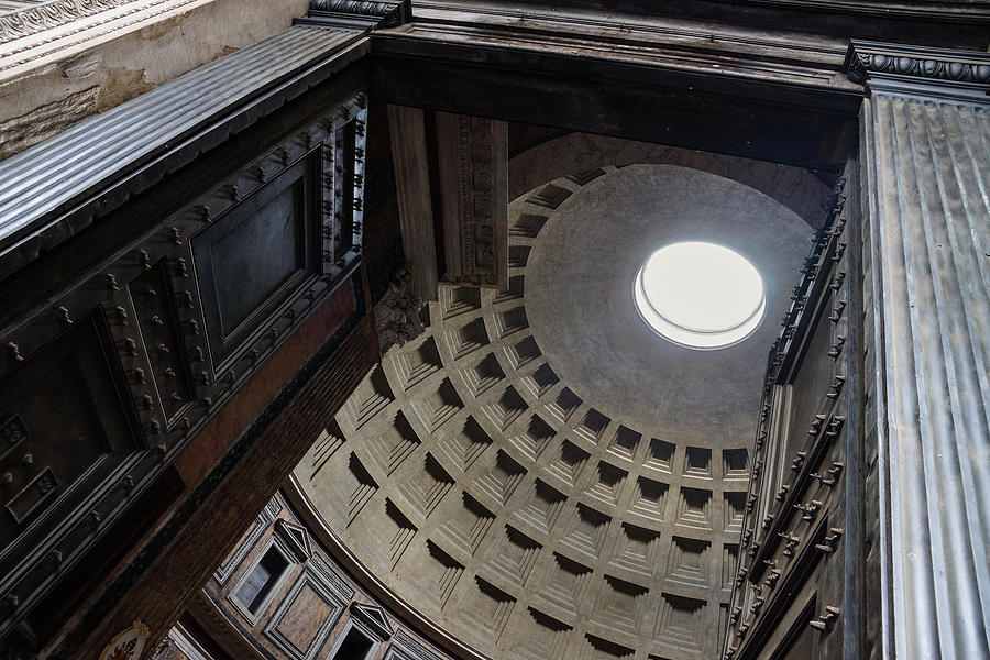 Architecture Photograph - Pantheon by Georgia Mizuleva