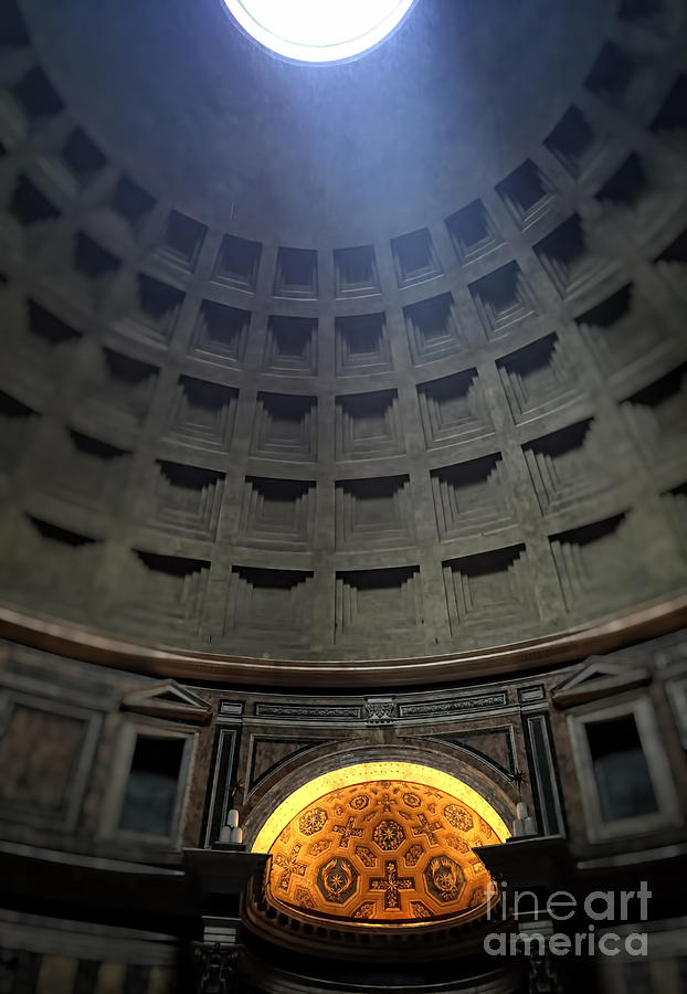 Pantheon Photograph by HD Connelly
