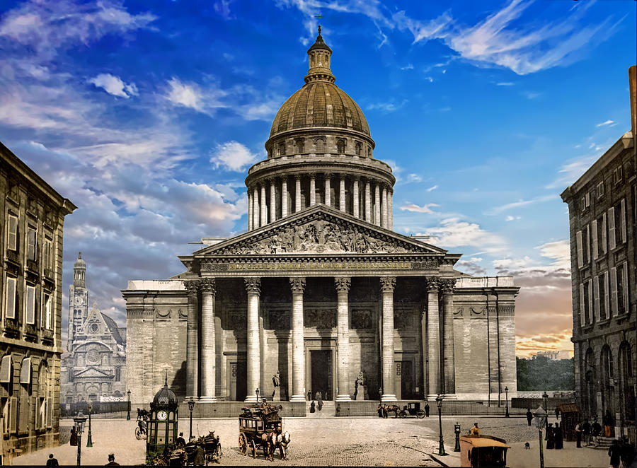 Pantheon in Paris  Photograph by Carlos Diaz