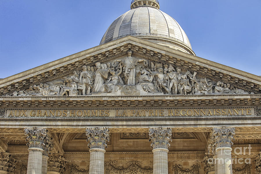Pantheon in Paris Photograph by Patricia Hofmeester