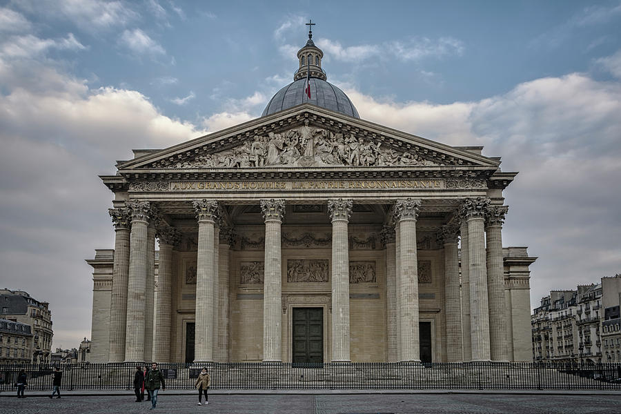 Pantheon Paris Photograph by Joan Carroll