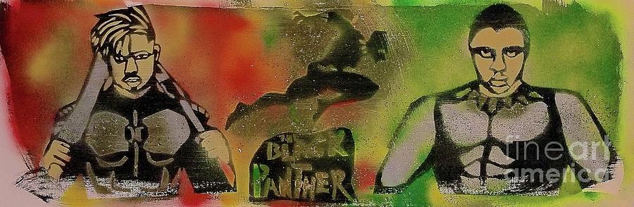 Killmonger vs Tchalla Painting by Tony B Conscious