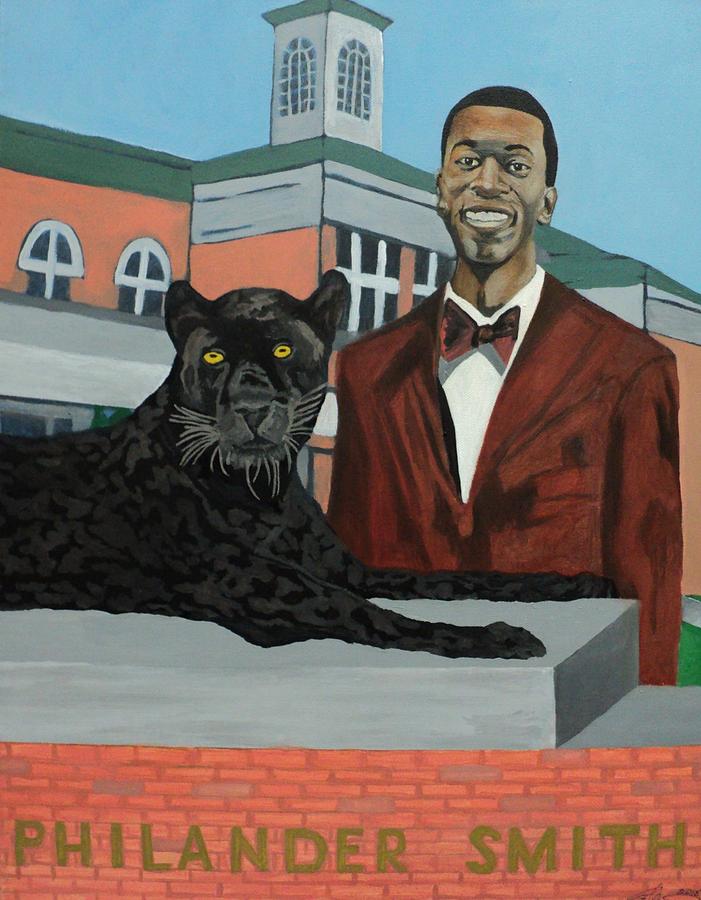Panther Pride Painting by Angelo Thomas