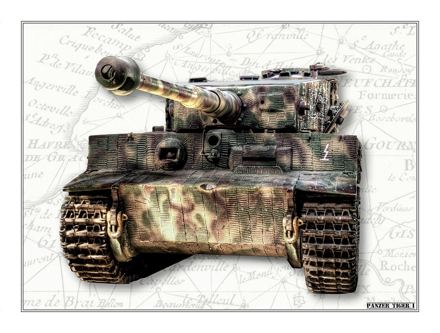 Panzer Tiger I Front Photograph by Weston Westmoreland