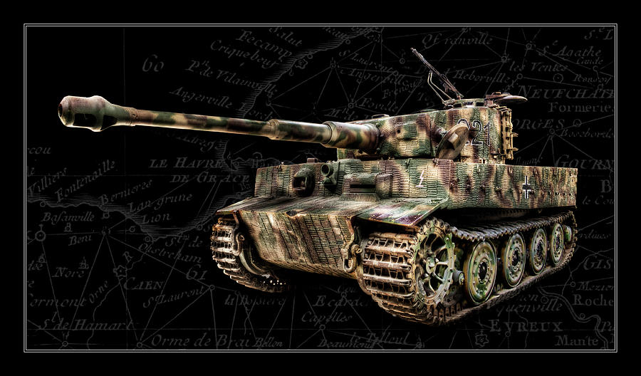 Panzer Tiger I Side BK BG Photograph by Weston Westmoreland