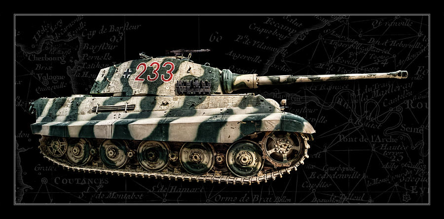 Panzer Tiger II Side BK BG Photograph by Weston Westmoreland
