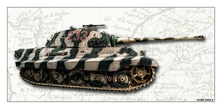 Panzer Tiger II Side W BG Photograph by Weston Westmoreland