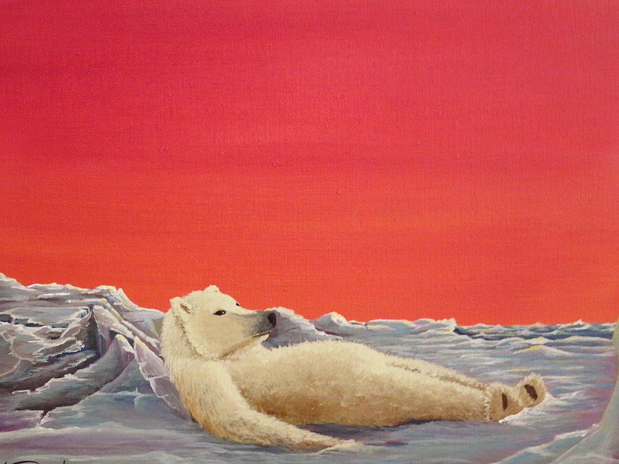 Animal Painting - Papa Bear by Gerard Provost