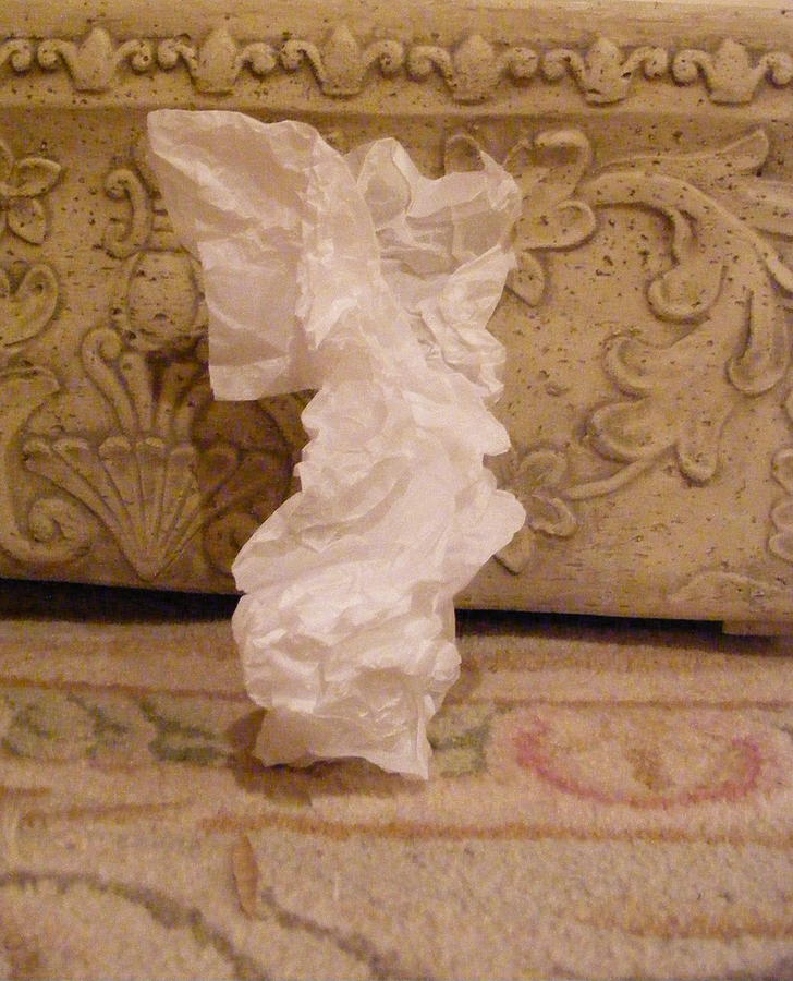 Paper Angel Sculpture by Nancy Kane Chapman