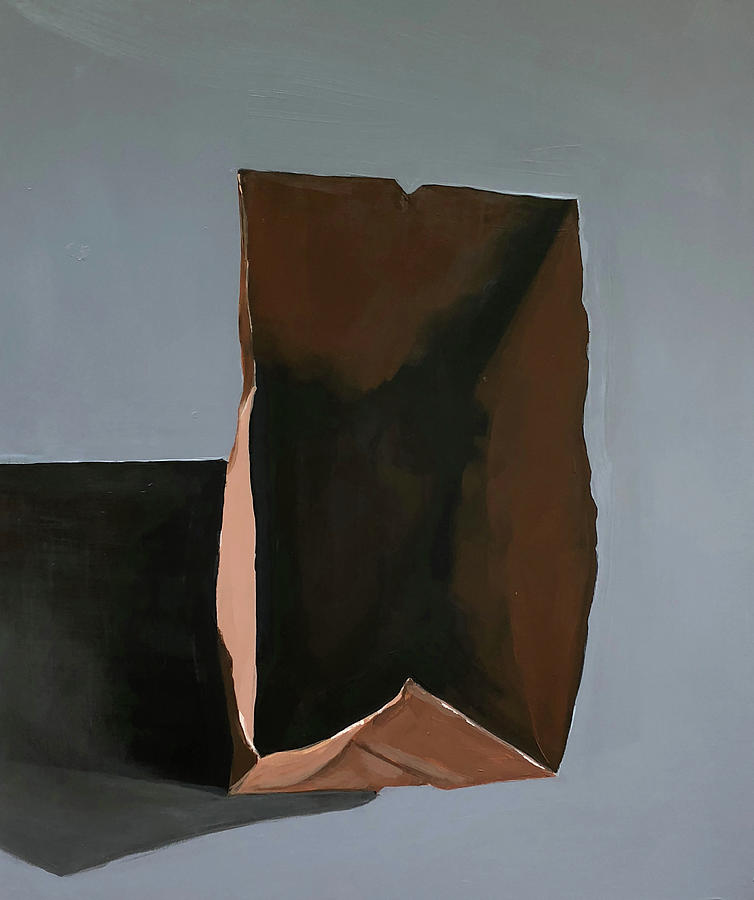 Abstract Painting - Paper Bag 2 by Jeffrey Bess