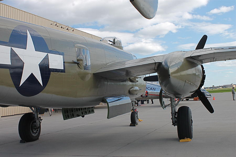 Paper Doll B25 Side and Engine Photograph by Wayne Williams - Fine Art ...