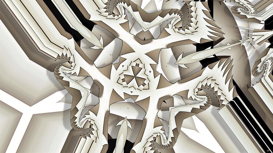Paper Pattern Digital Art by Ronald Bissett