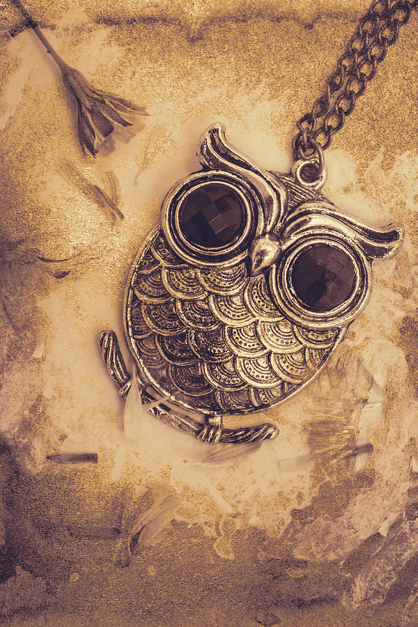 Paper pendant owl Photograph by Jorgo Photography