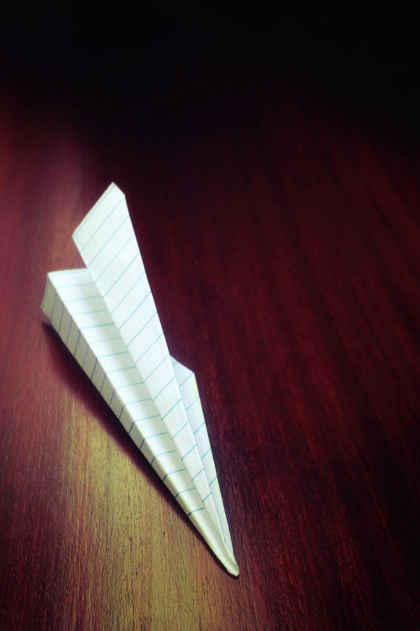 Paper Plane Photograph by Carlos Caetano