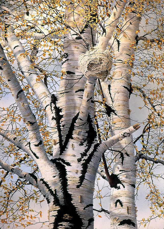 Paper-Wasp Nest Painting by Conrad Mieschke
