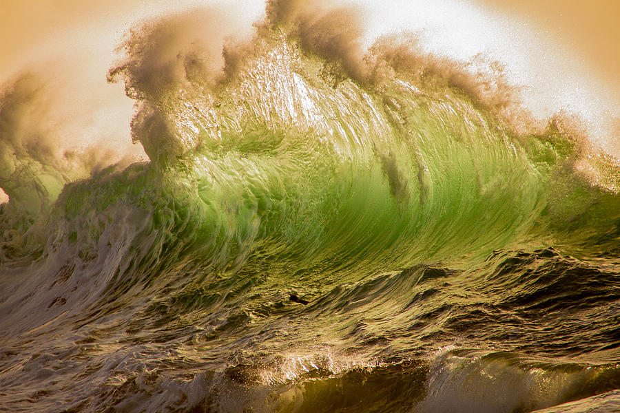 Papohaku Waves Photograph by Marzena Grabczynska Lorenc