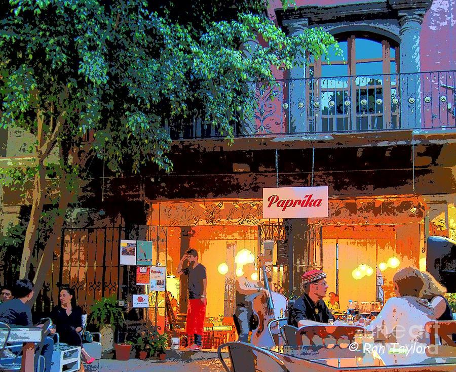 Paprika Jazz Club, San Miguel De Allende Photograph