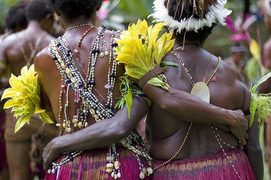 Papua New Guinea Tribal Grass Skirts Photograph by Polly Rusyn - Fine Art  America