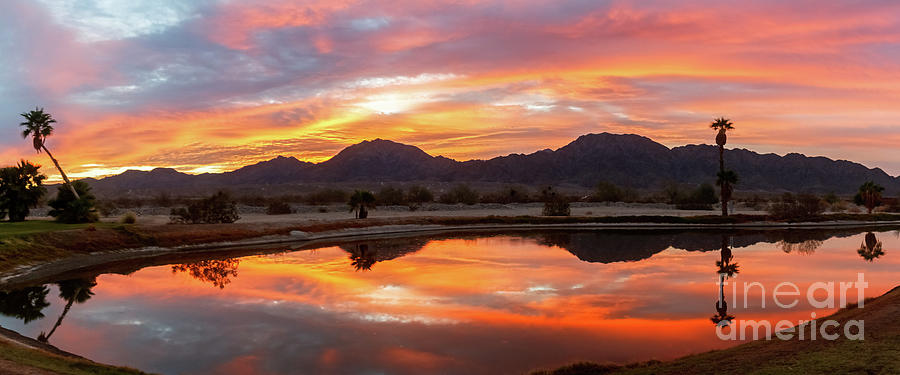 Par 3 Sunrise Photograph by Robert Bales