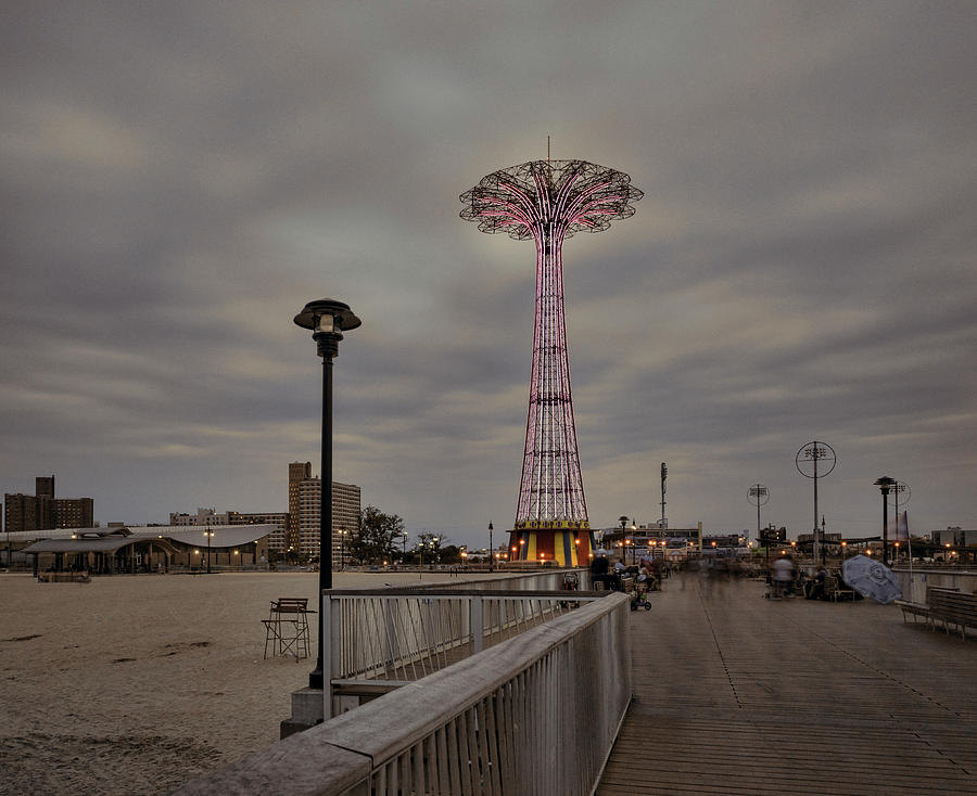 Parachute Jump Photograph by Roni Chastain