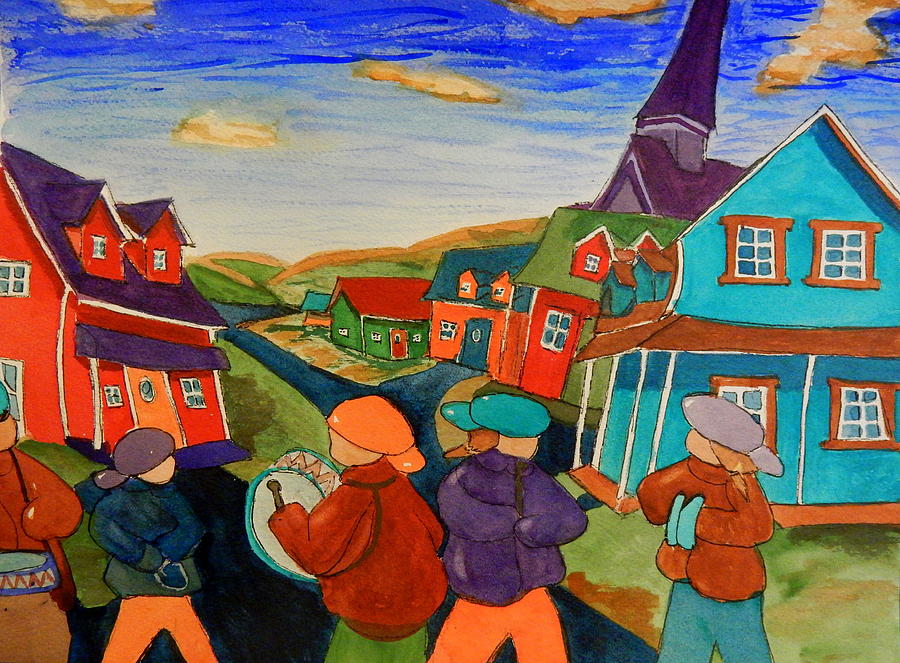 Parade Day Painting by Betty-Anne McDonald