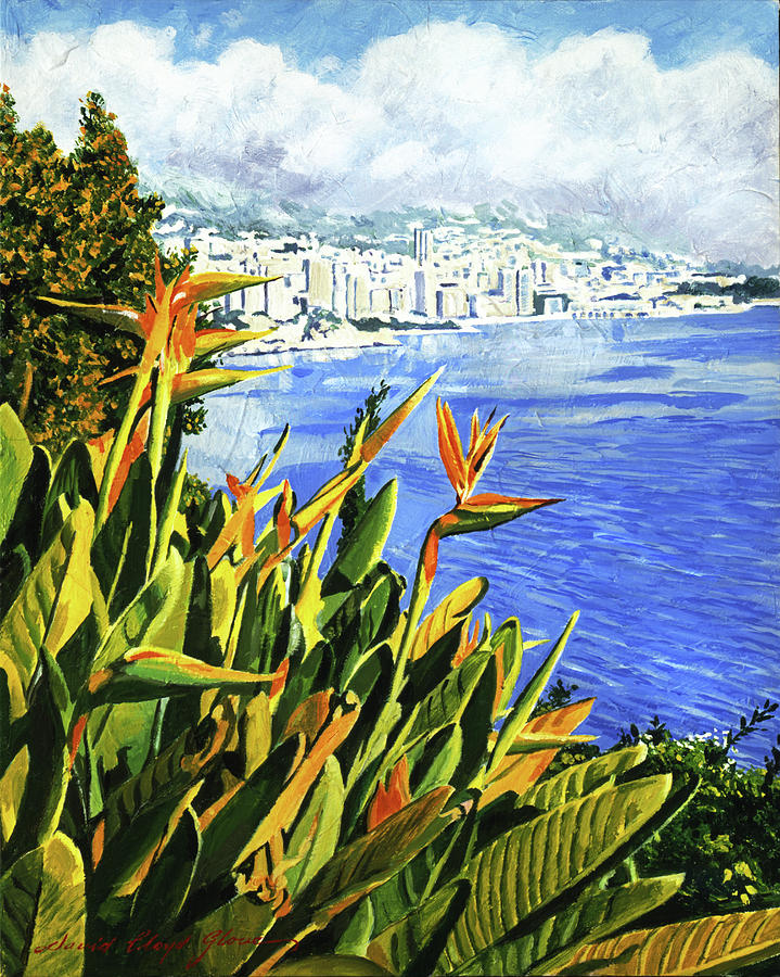 Paradise Bay Painting by David Lloyd Glover