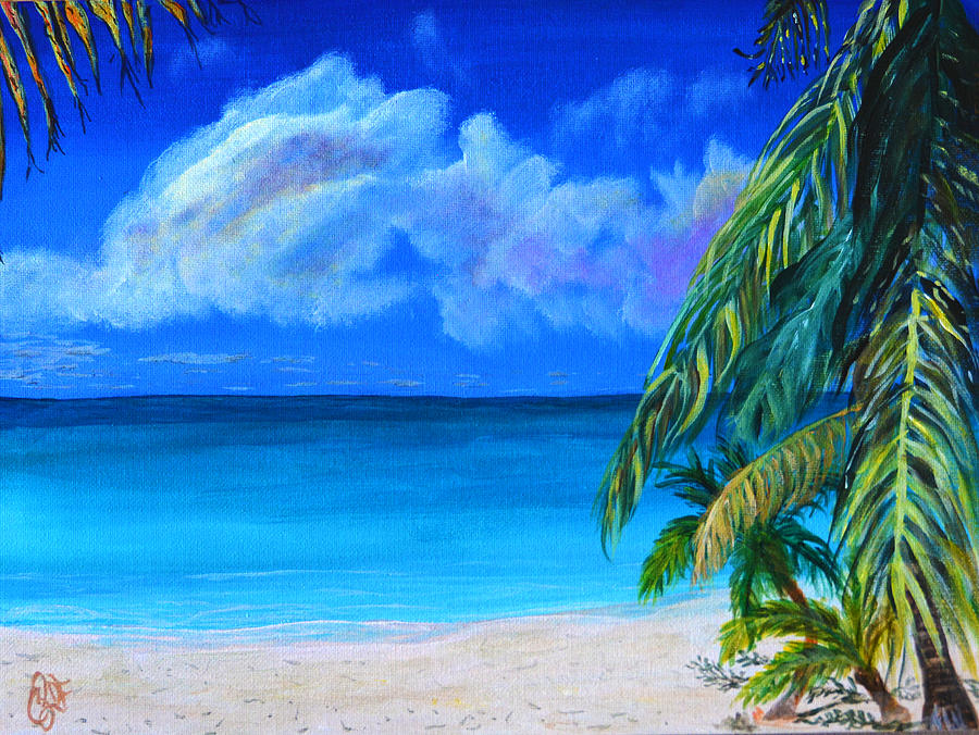 Paradise Painting by Christine Dekkers