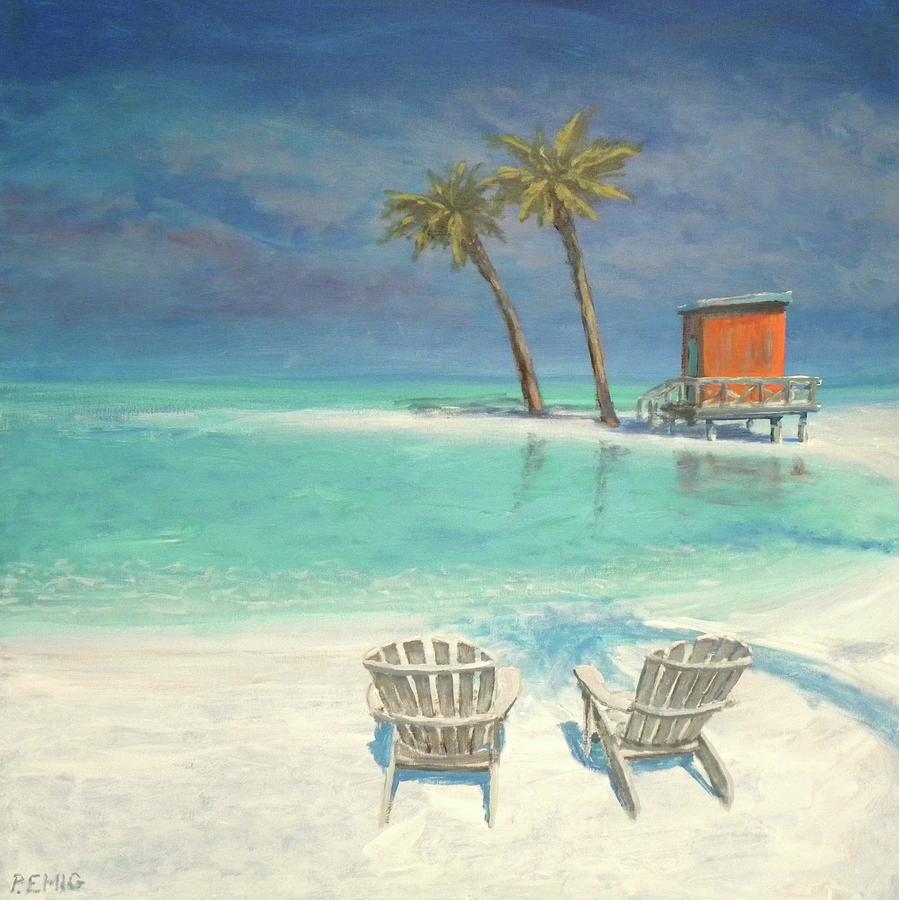 Beach Painting - Paradise Dream by Paul Emig Beach Painting - Paradise Dream by Paul Emig