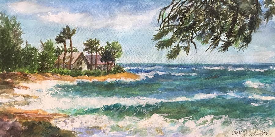 Paradise Found Painting by Cheryl Wallace