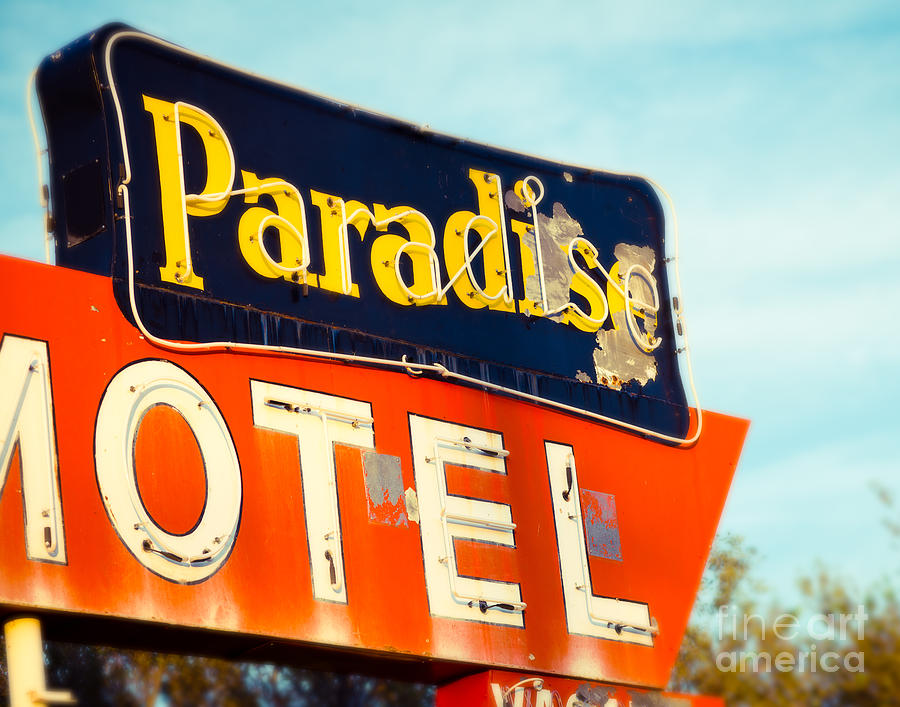 Paradise Found on Route 66 Photograph by Sonja Quintero